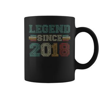 6 Years Old Legend Since 2018 6Th Birthday Coffee Mug - Thegiftio UK