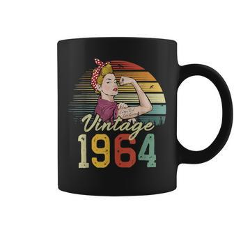 60 Year Old Limited Edition 1964 Vintage 60Th Birthday Women Coffee Mug - Thegiftio UK