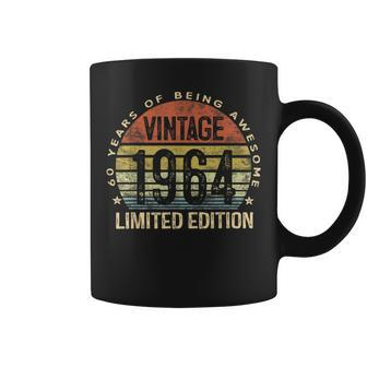 60 Year Old Vintage 1964 Limited Edition 60Th Birthday Coffee Mug | Mazezy