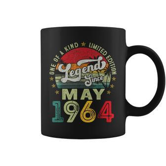 60 Years Old Vintage May 1964 60Th Birthday Women Coffee Mug - Monsterry AU