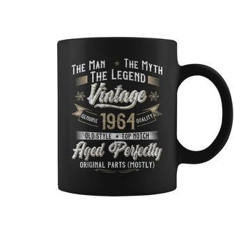 60Th Birthday Vintage 1964 60 Years Old 1964 Coffee Mug - Thegiftio UK
