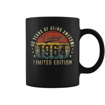 60Th Birthday Year Old Vintage 1964 Limited Edition Coffee Mug - Seseable