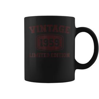 64 Years Old Vintage 1959 Happy 64Th Birthday Men Coffee Mug - Monsterry CA
