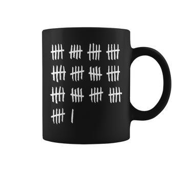 66Th Birthday Outfit 66 Years Old Tally Marks Anniversary Coffee Mug - Monsterry AU