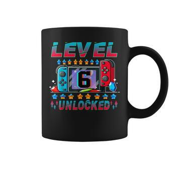 6Th Birthday Boy Level 6 Unlocked Video Gamer Birthday Coffee Mug - Thegiftio UK