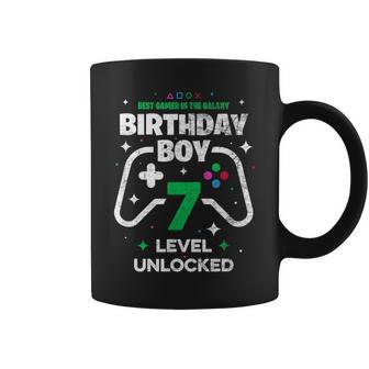 7 Birthday Boy Matching Video Gamer Birthday Party Coffee Mug - Thegiftio UK
