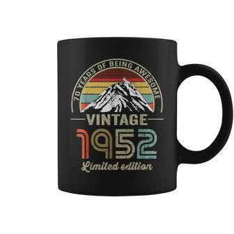 70 Years Old Vintage 1952 Limited Edition 70Th Birthday Coffee Mug | Crazezy AU
