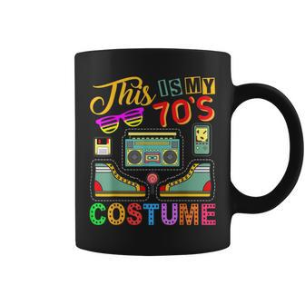 This Is My 70S Costume 1970S Retro Vintage 70S Party Coffee Mug - Monsterry