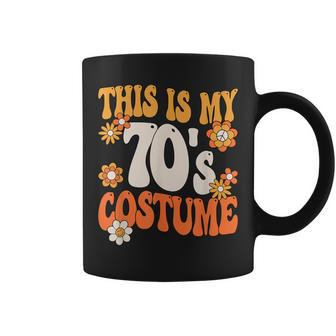 This Is My 70'S Costume Peace 70S Party Outfit Groovy Hippie Coffee Mug - Thegiftio UK