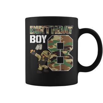 8 Year Old Boy Military Army 8Th Birthday Boy Coffee Mug - Monsterry DE