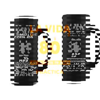 80 Cumpleaños Hombres Es 80 Años Nacidos En 1944 Taza de café - Regaloses