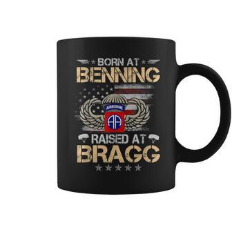 82Nd Airborne Veteran Born At Ft Benning Raised Fort Bragg Coffee Mug - Monsterry DE