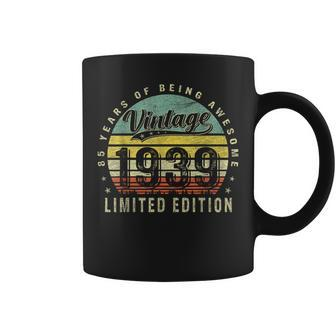 85 Year Old Vintage 1939 Limited Edition 85Th Birthday Coffee Mug - Seseable