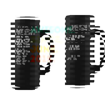 9 Years Old Awesome Since June 2015 9Th Birthday Coffee Mug - Seseable