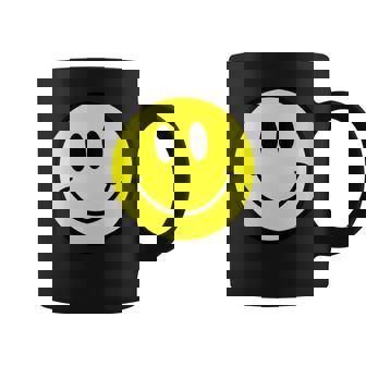 90S Rave Old Skool Smiling Face Edm Techno House Smile Coffee Mug - Thegiftio UK
