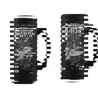 A-10 Warthog Close Air Support Aircraft Comic Book Edition Coffee Mug - Monsterry