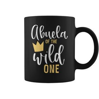 Abuela Of The Wild One 1St Birthday First Thing Matching Coffee Mug - Monsterry