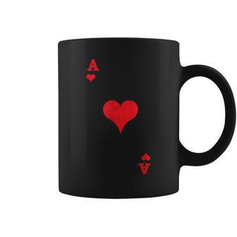 Ace Heart Cute Valentine's Day Ideas Coffee Mug - Monsterry UK