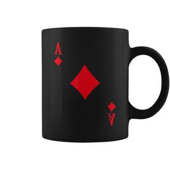 Ace Of Hearts I 21 Casino Blackjack I Card Poker Coffee Mug - Monsterry DE
