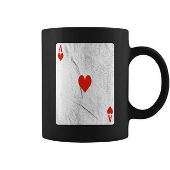 Ace Of Hearts Coffee Mug - Monsterry