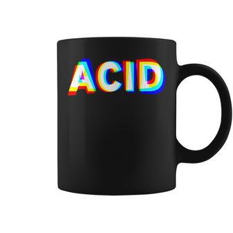 Acid House Dj Techno Rave Edm Music Festival Raver Coffee Mug - Monsterry DE