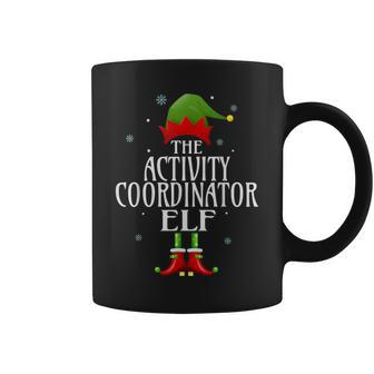 Activity Coordinator Elf Xmas Family Matching Coffee Mug - Seseable