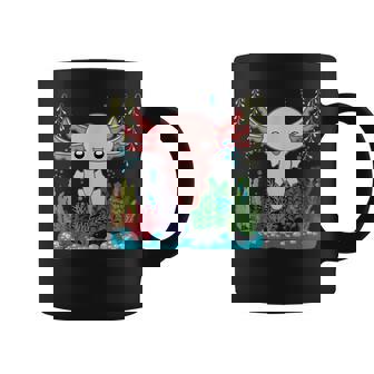 Acuario Lindo Del Tritón De La Estacada Mexicana Del Ajolote Taza de café - Regaloses