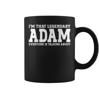 Adam Surname Team Family Last Name Adam Coffee Mug - Seseable