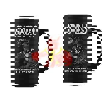 Adhd&D Roll For Concentration Cute Dragon Coffee Mug | Mazezy
