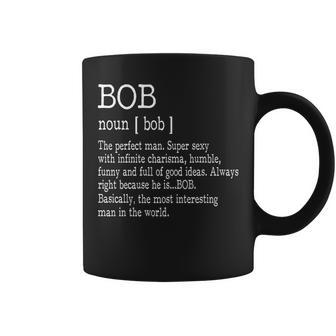 Adult Definition First Name Bob Coffee Mug - Monsterry DE