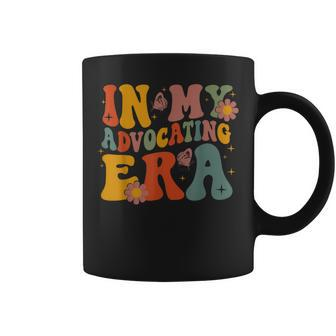 In My Advocating Era Advocate Autism Awareness Sped Teacher Coffee Mug - Monsterry