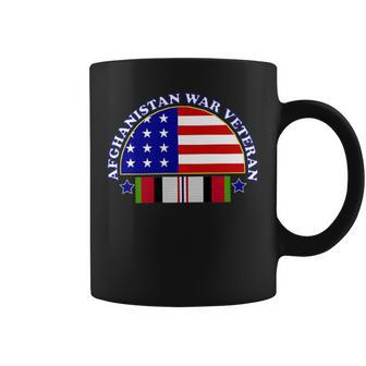 Afghanistan War Veteran Patch Image Coffee Mug - Monsterry CA