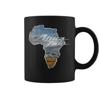 Africa Touring Twin Bike Off-Road & Cross Continent Coffee Mug - Monsterry