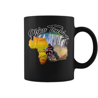 Africa Touring Twin Motorcycle Nature Off-Road Bike Coffee Mug - Monsterry UK