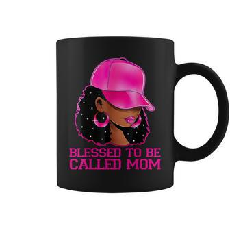 African American Afro Blessed To Be Called Mom Coffee Mug - Thegiftio UK
