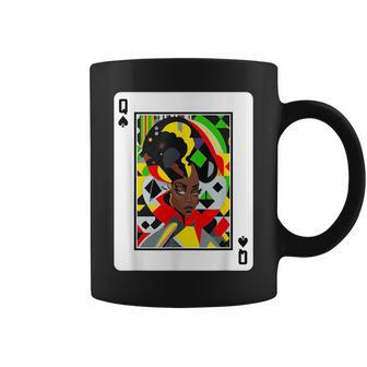 African Queen Card Melanin Black Pride Blm Junenth Coffee Mug - Thegiftio
