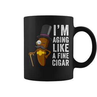 I Age Like A Good Cigar Coffee Mug - Thegiftio UK