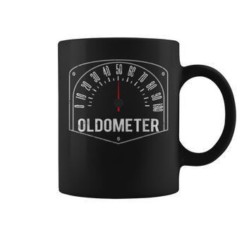 Age Oldometer 49-50 50Th Birthday Women Coffee Mug - Monsterry AU