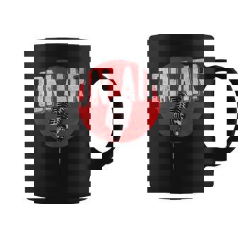 On Air Podcast Vlog Vidéo Radio Micro Rétro Vintage Tasse - Cadeauxyz