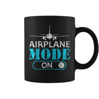 Airplane Mode On Aviator Aviation Pilot Coffee Mug - Seseable