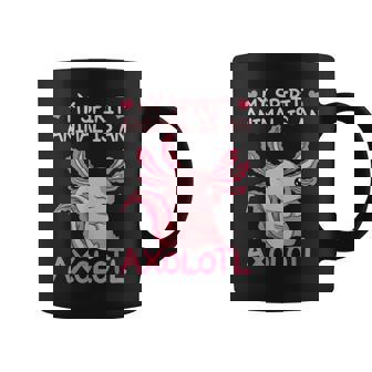 Ajolote Animal Lindo Anfibio Exótico Salamandra Axolotl Taza de café - Regaloses