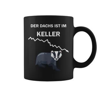 Aktien Börse Dachs Im Keller Lustig Geschenk Birthday Tassen - Seseable