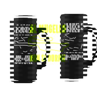 Al Ello No Duerme Lema Moto Italia Carrera Divertido Taza de café - Regaloses