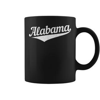 Alabama Bama Al Pride State Vintage Retro Sports Style Coffee Mug - Monsterry