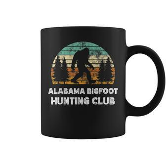 Alabama Bigfoot Hunting Club Sasquatch Fan Coffee Mug - Monsterry