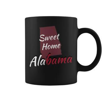 Alabama Home Sweet Home State Pride Coffee Mug - Monsterry