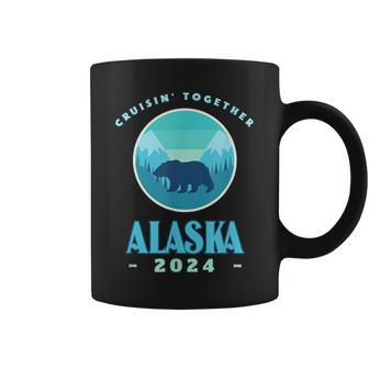 Alaska 2024 Alaska Souvenirs Family Friends Group Coffee Mug | Mazezy