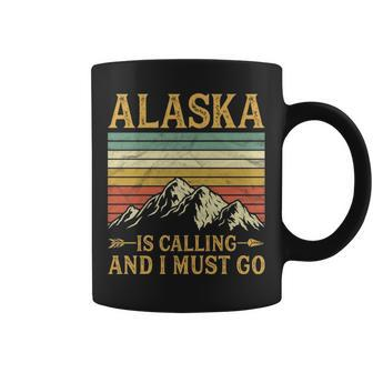 Alaska Is Calling And I Must Go Coffee Mug | Mazezy