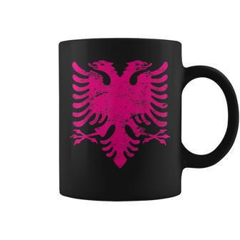 Albania Eagle Pink Flag Women's Children's Albania Tassen - Seseable