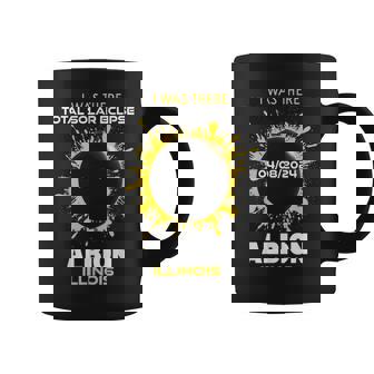 Albion Illinois Total Solar Eclipse 2024 Coffee Mug - Thegiftio